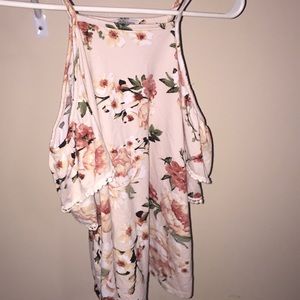 Cute dressy flower shirt